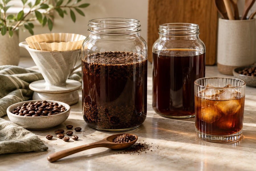 Evde Cold Brew Kahve Nasıl Yapılır? Oran ve Süzme Rehberi