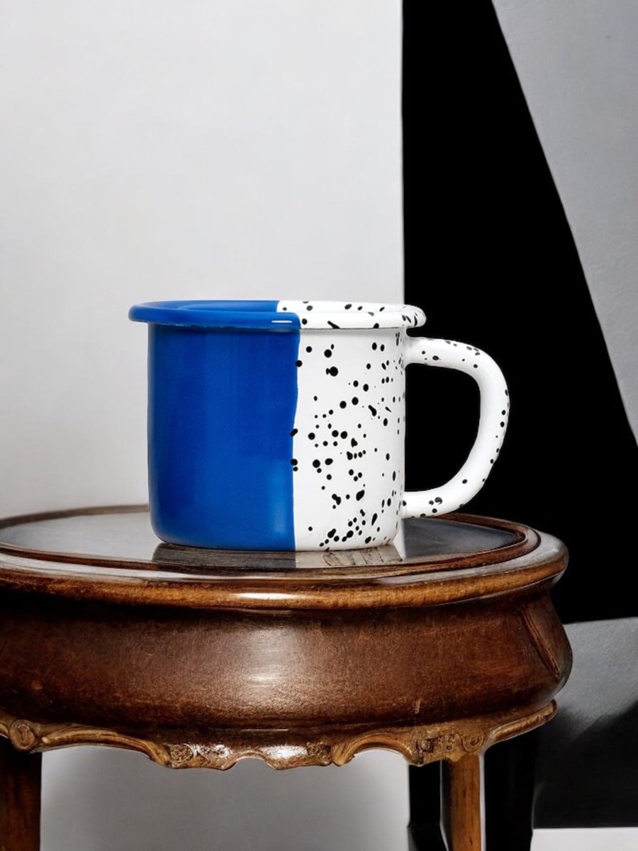 Blu Emaye Kupa 350cc - Ahanda Kahve