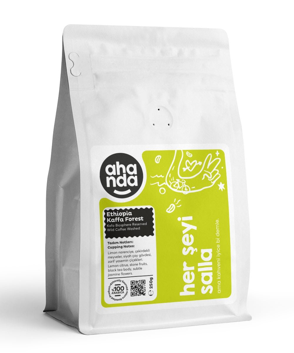 Ethiopia Kaffa Forest Natural - Nitelikli Kahve 250g - Ahanda Kahve
