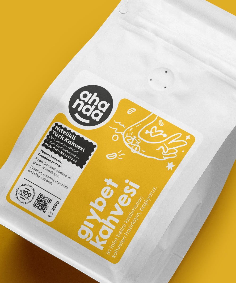 Nitelikli Türk Kahvesi - Açık Kavrum 250g - Ahanda Kahve