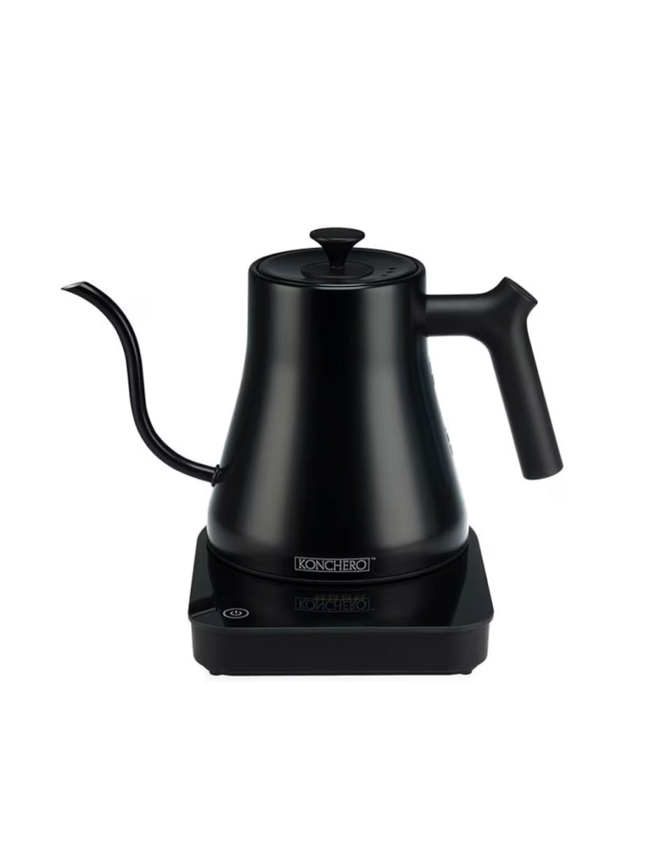 Konchero AS-21267A Isı Ayarlı Kettle, 1 L, Elektrikli, Siyah - Ahanda Kahve