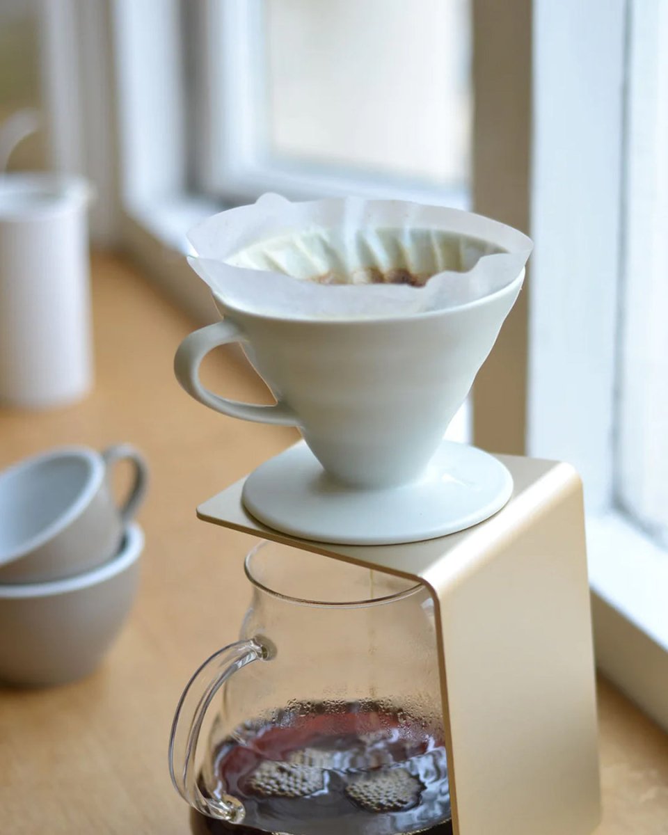 V60 02 Seramik Dripper Kahve Demleme Ekipmanı - Ahanda Kahve