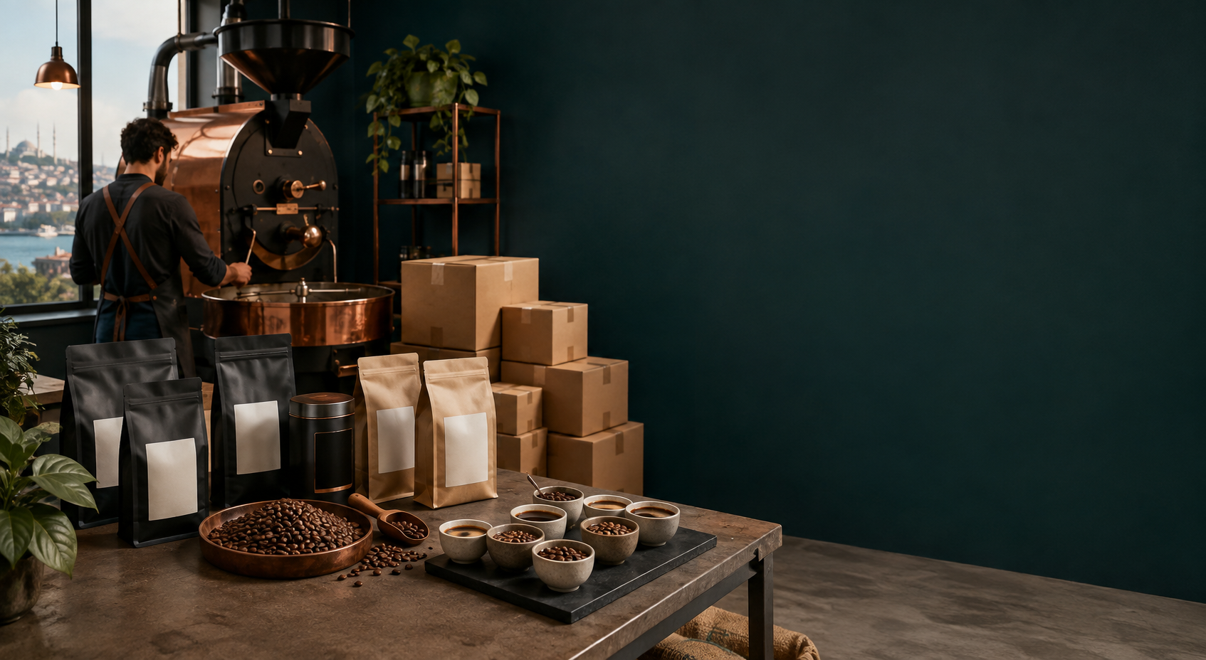 Coffee export & private label supply from Turkey