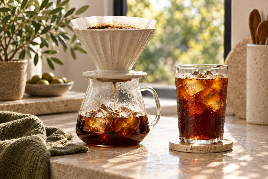 Buzlu Filtre Kahve Nasıl Yapılır? Japanese Iced Coffee