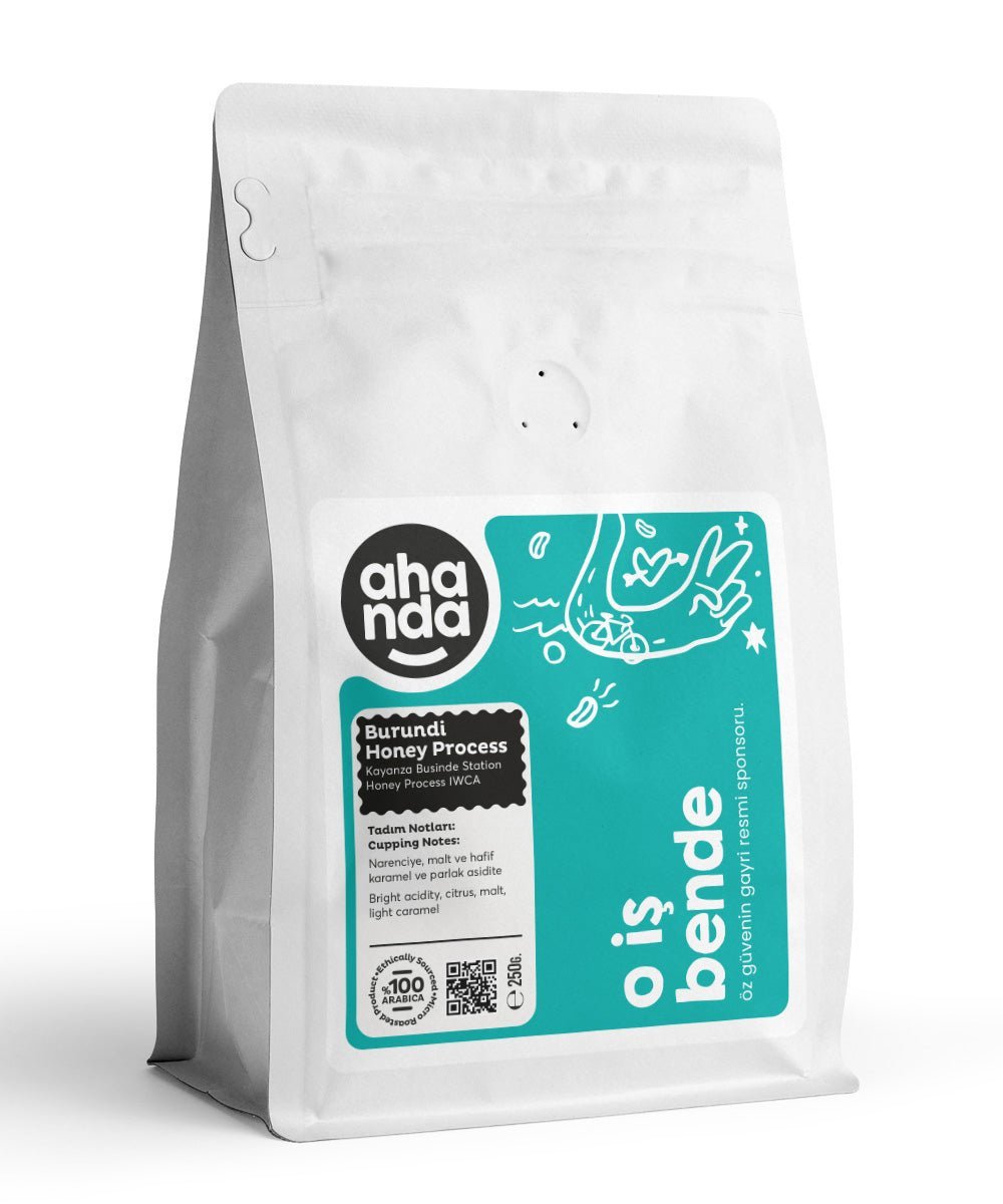 Burundi Kayanza Honey Process - Nitelikli Kahve 250g - Ahanda Kahve