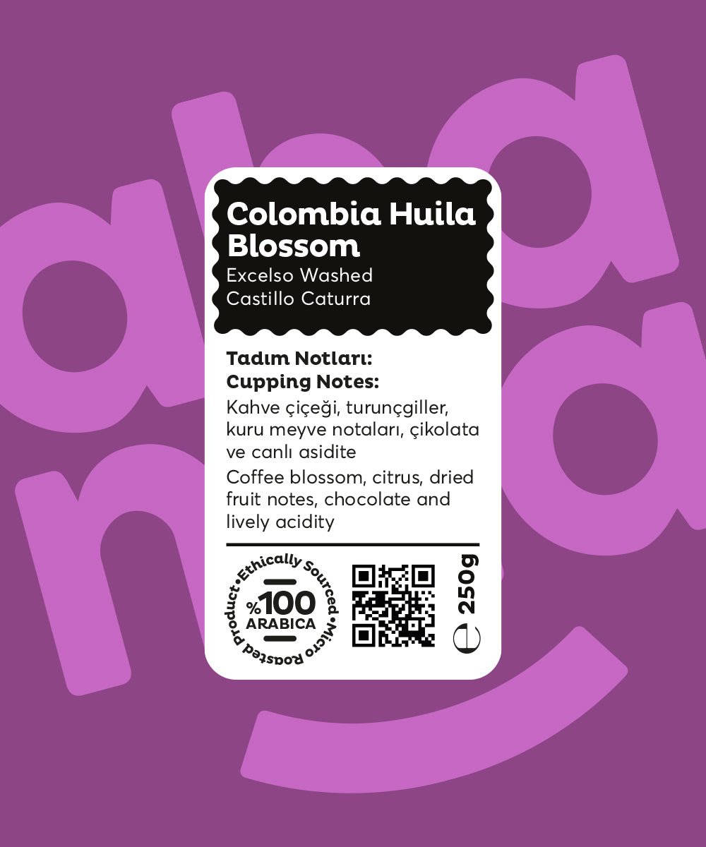 Colombia Excelso Blossom - Nitelikli Kahve 250g - Ahanda Kahve