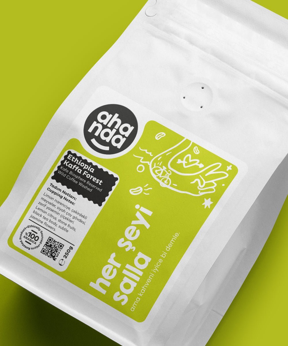 Ethiopia Kaffa Forest Natural - Nitelikli Kahve 250g - Ahanda Kahve