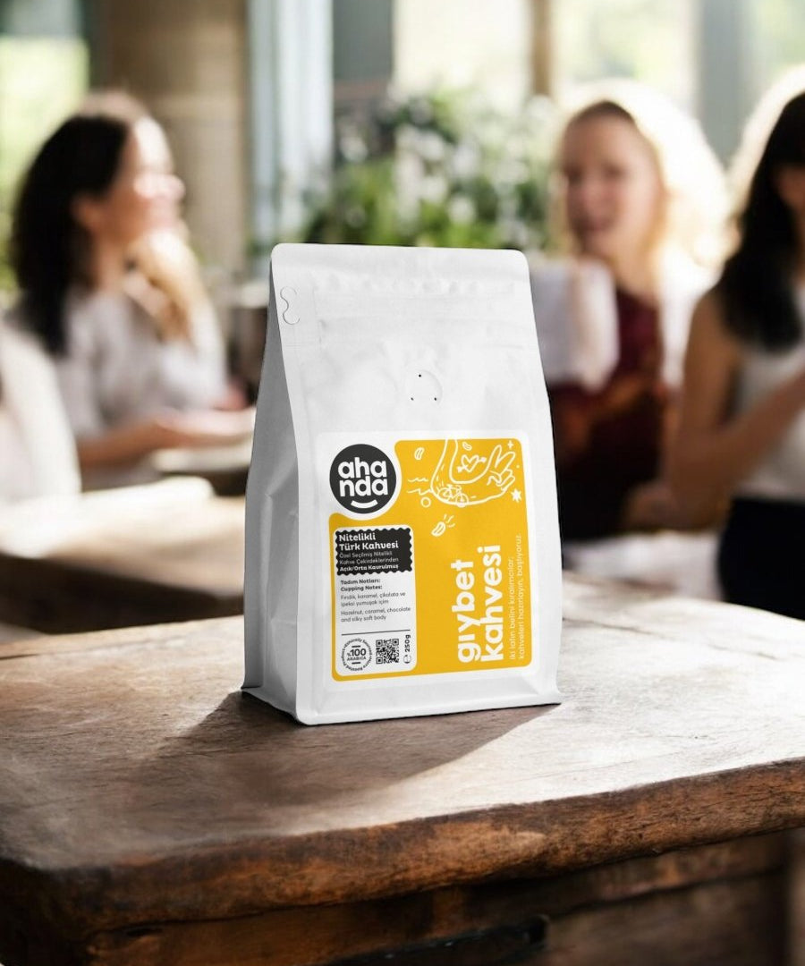 Nitelikli Türk Kahvesi - Açık Kavrum 250g - Ahanda Kahve