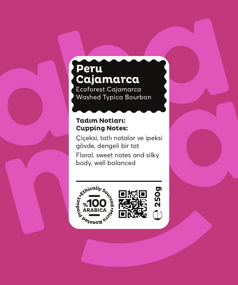 Peru Ecoforest Cajamarca - Nitelikli Kahve 250g - Ahanda Kahve