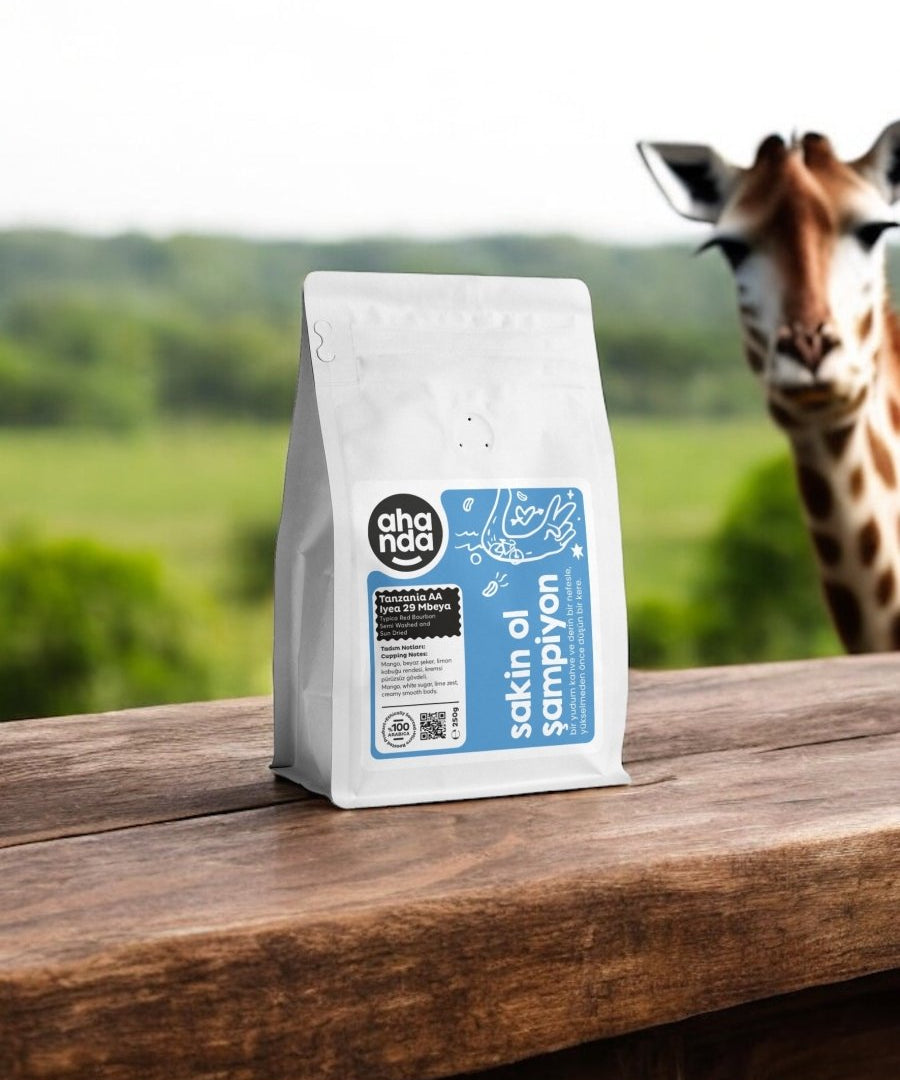 Tanzania AA Iyea 29 Mbeya - Nitelikli Kahve 250g - Ahanda Kahve