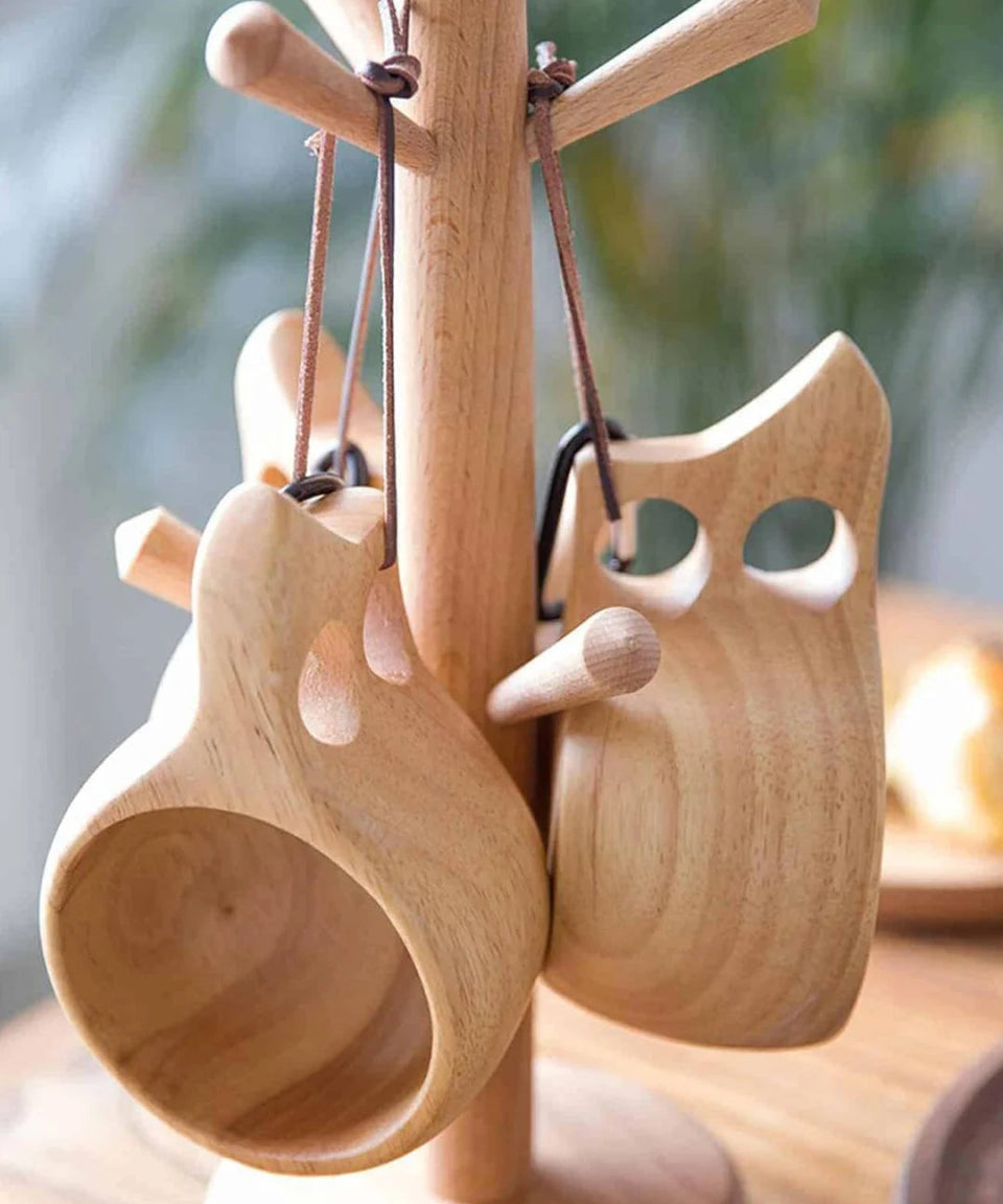 Kuksa (Guksi) Kupa - Segesta Modeli %100 El Yapımı - Ahanda Kahve