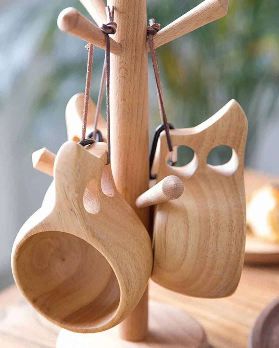 Kuksa (Guksi) Kupa - Segesta Modeli %100 El Yapımı - Ahanda Kahve