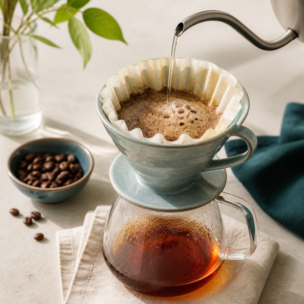 V60 ve pour over demleme